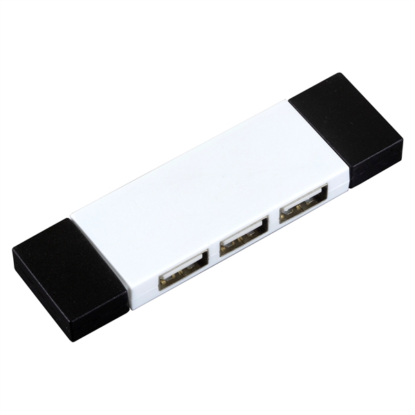 3 port mini USB hub with lift-away lids.... from ASI 62660 Innovation Line