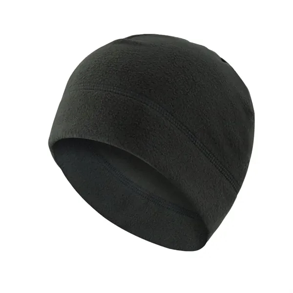 Cycling warm fleece beanie hat plus full color heat transfer on... from ASI 37218 Athena Promo (tm)