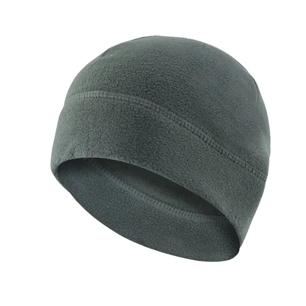 Cycling warm fleece beanie hat plus full color heat transfer on... from ASI 37218 Athena Promo (tm)