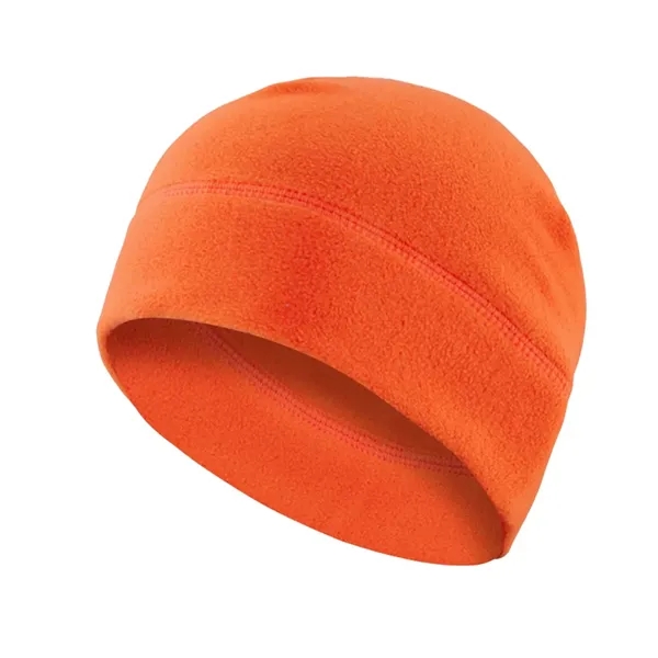Cycling warm fleece beanie hat plus full color heat transfer on... from ASI 37218 Athena Promo (tm)