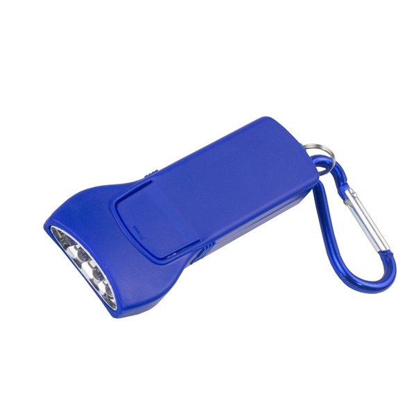 Keyholder flashlight with 4 LED lights and carabiner.... from ASI 62660 Innovation Line