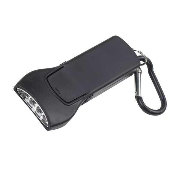 Keyholder flashlight with 4 LED lights and carabiner.... from ASI 62660 Innovation Line