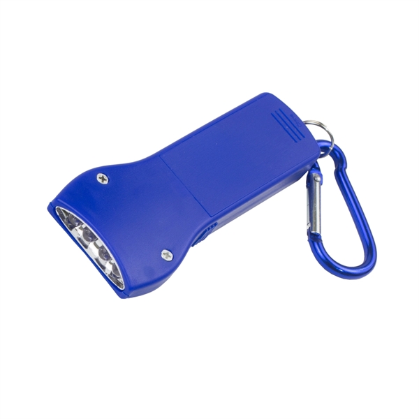 Keyholder flashlight with 4 LED lights and carabiner.... from ASI 62660 Innovation Line