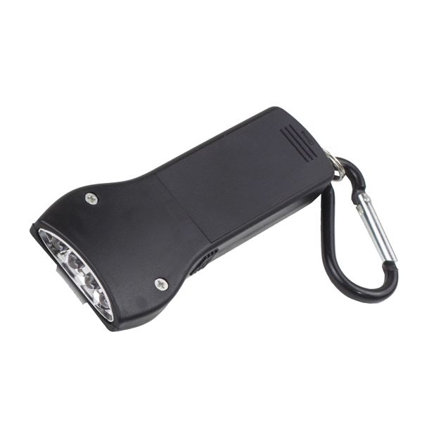 Keyholder flashlight with 4 LED lights and carabiner.... from ASI 62660 Innovation Line