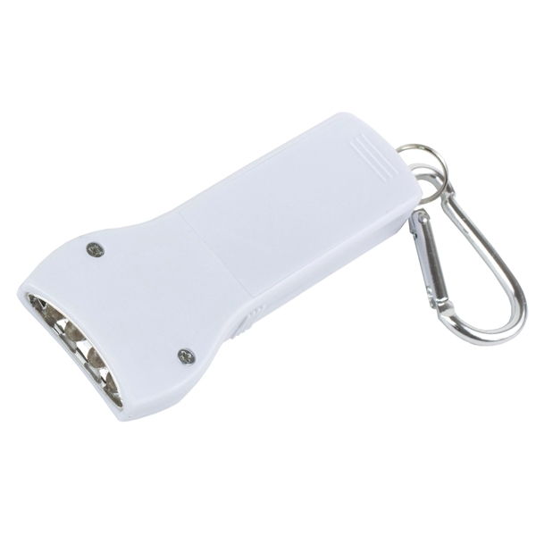 Keyholder flashlight with 4 LED lights and carabiner.... from ASI 62660 Innovation Line