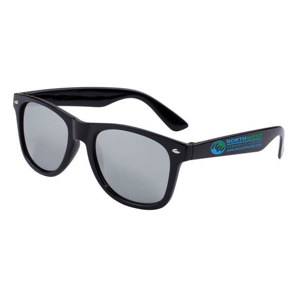 Adult sunglasses with colorful mirror lenses and ABS frames.... from ASI 62660 Innovation Line