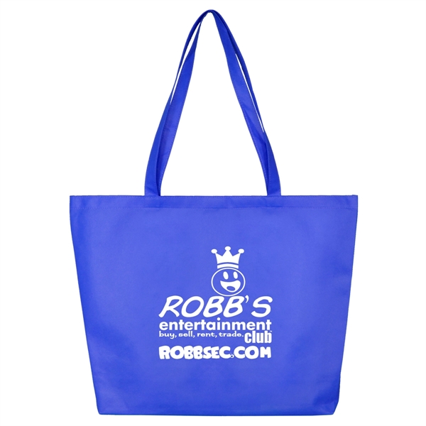 21" x 15" x 5" 80GSM non-woven polypropylene tote with gusset... from ASI 62660 Innovation Line