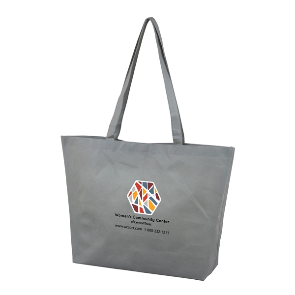 21" x 15" x 5" 80GSM non-woven polypropylene tote with gusset... from ASI 62660 Innovation Line