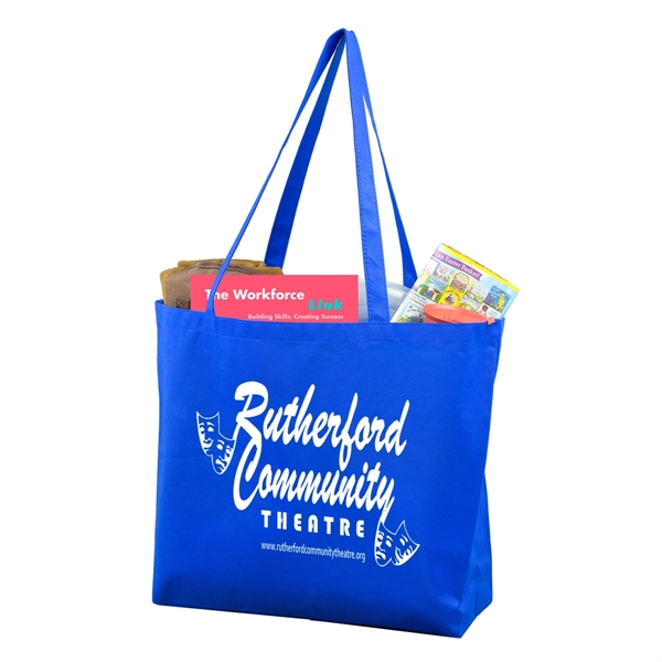 21" x 15" x 5" 80GSM non-woven polypropylene tote with gusset... from ASI 62660 Innovation Line