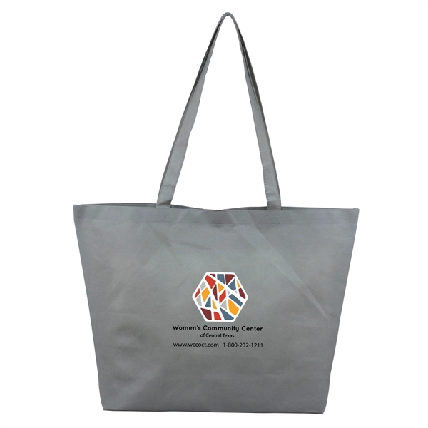 21" x 15" x 5" 80GSM non-woven polypropylene tote with gusset... from ASI 62660 Innovation Line