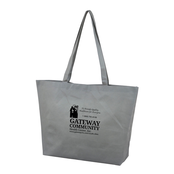 21" x 15" x 5" 80GSM non-woven polypropylene tote with gusset... from ASI 62660 Innovation Line