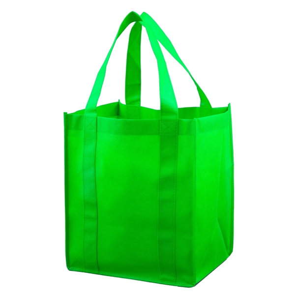 13" x 15" x 10" 80GSM non-woven PP reusable stitched grocery... from ASI 62660 Innovation Line