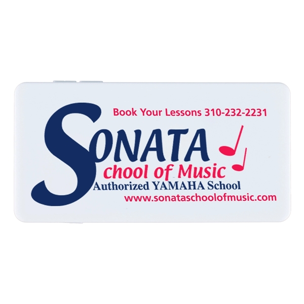 4" x 2" ultra-slim, flat and wireless smart speaker with microphone... from ASI 62660 Innovation Line