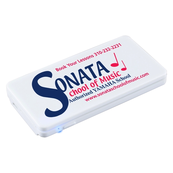 4" x 2" ultra-slim, flat and wireless smart speaker with microphone... from ASI 62660 Innovation Line