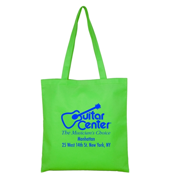 80GSM non-woven polypropylene tote bag with 25" cross-stitched handle straps and... from ASI 62660 Innovation Line