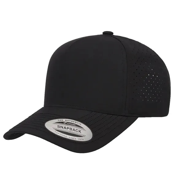Lightweight perforated 5-panel snapback cap with high profile and snap closure... from ASI 72657 Active Life Promo / Active Life