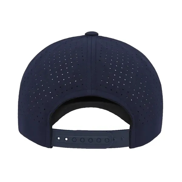 Lightweight perforated 5-panel snapback cap with high profile and snap closure... from ASI 72657 Active Life Promo / Active Life