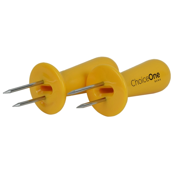 Yellow corn holders.... from ASI 38120 Ball Pro / Diversified Quality Kitchenware