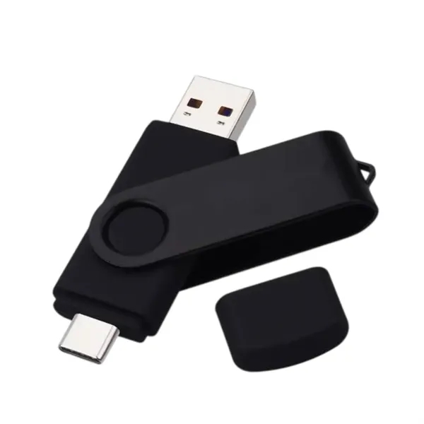 An aluminum and plastic Type-C USB 2.0 flash drive available in... from ASI 37218 Athena Promo (tm)