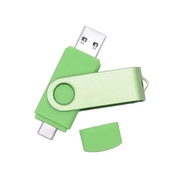 An aluminum and plastic Type-C USB 2.0 flash drive available in... from ASI 37218 Athena Promo (tm)