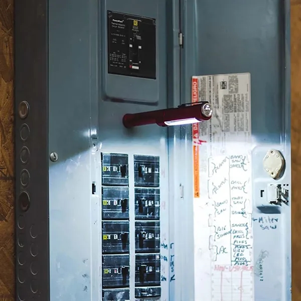 8 LED work light that fits into pockets and features a... from ASI 46170 Compass Industries Inc