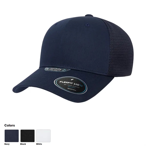 Flexfit 110 nu mesh cap with mid profile and snap closure-ideal... from ASI 72657 Active Life Promo / Active Life