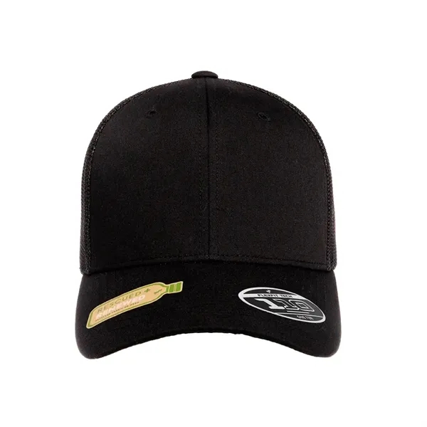 Eco-friendly Flexfit 110 recycled mesh cap with mid profile and snap... from ASI 72657 Active Life Promo / Active Life