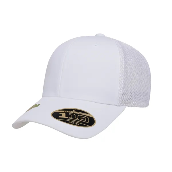Eco-friendly Flexfit 110 recycled mesh cap with mid profile and snap... from ASI 72657 Active Life Promo / Active Life