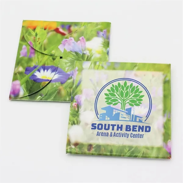 Full color Say It With Seeds "Pop Open" envelope with flower... from ASI 54100 Fields Manufacturing Inc / Sprout Tyme Line by American Greenwood