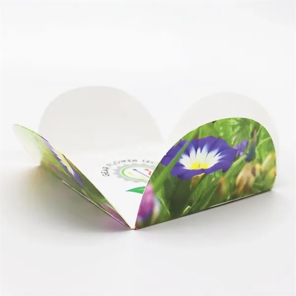 Full color Say It With Seeds "Pop Open" envelope with flower... from ASI 54100 Fields Manufacturing Inc / Sprout Tyme Line by American Greenwood