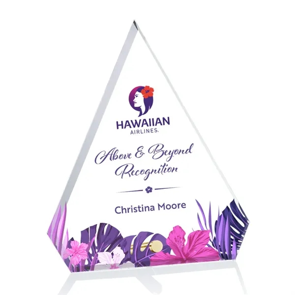 Diamond shape award with chrome or gold pin.... from ASI 84592 St Regis Group / St Regis