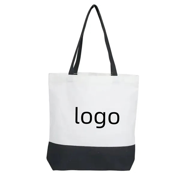 Foldable grocery tote bag  made of polyester cotton with 1... from ASI 37218 Athena Promo (tm)