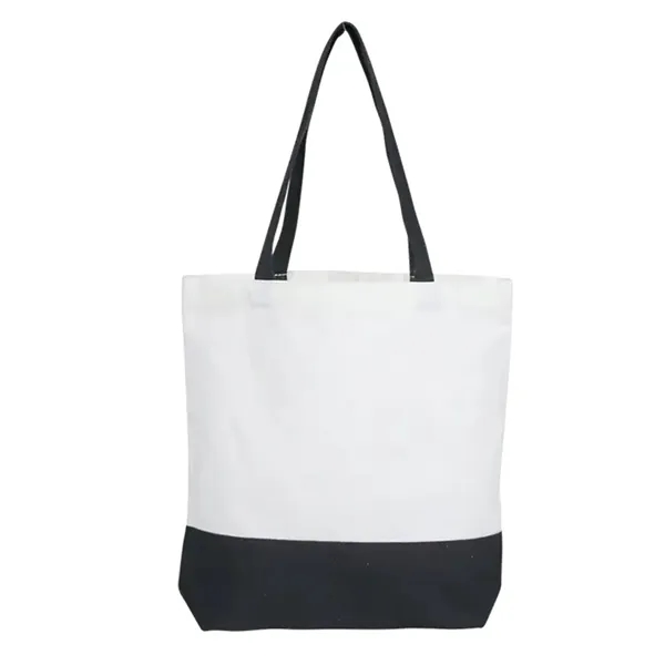Foldable grocery tote bag  made of polyester cotton with 1... from ASI 37218 Athena Promo (tm)