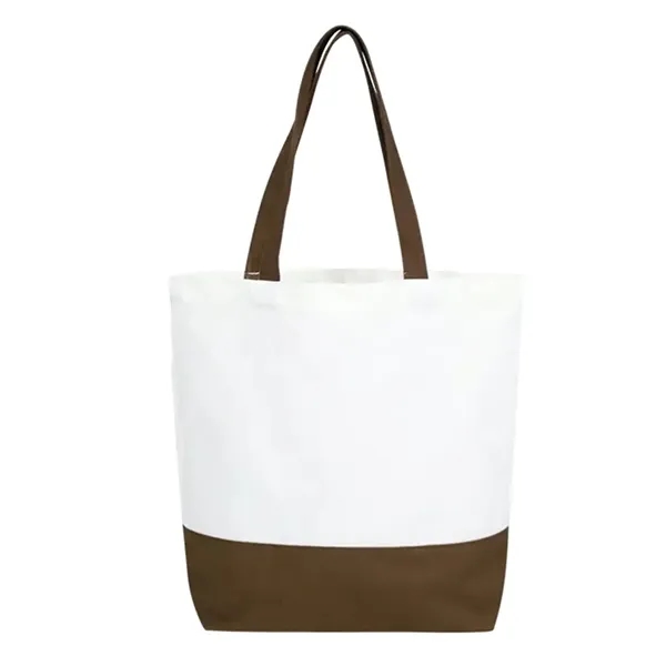 Foldable grocery tote bag  made of polyester cotton with 1... from ASI 37218 Athena Promo (tm)