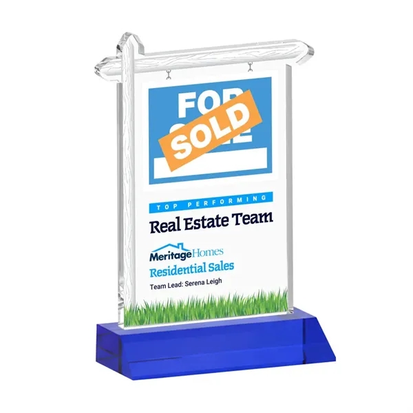 Real Estate VividPrint™ Award - Blue... from ASI 84592 St Regis Group / St Regis