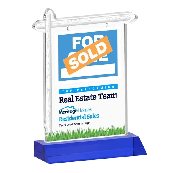 Real Estate VividPrint™ Award - Blue... from ASI 84592 St Regis Group / St Regis