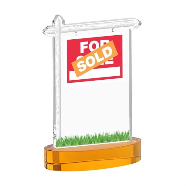 Real Estate VividPrint™ Award on Alberton Base - Amber... from ASI 84592 St Regis Group / St Regis
