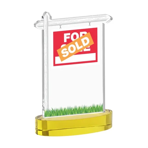 Real Estate VividPrint™ Award on Alberton Base - Gold... from ASI 84592 St Regis Group / St Regis