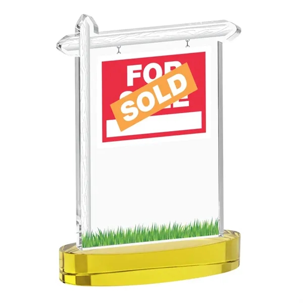 Real Estate VividPrint™ Award on Alberton Base - Gold... from ASI 84592 St Regis Group / St Regis