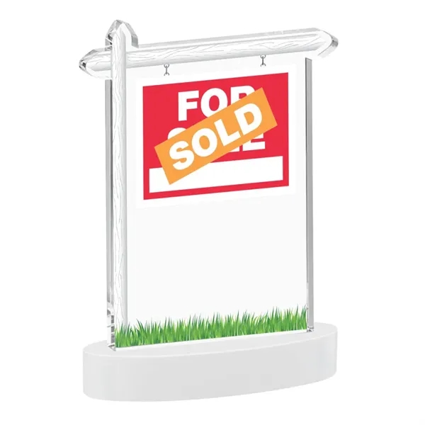 Real Estate VividPrint™ Award on Alberton Base - White... from ASI 84592 St Regis Group / St Regis