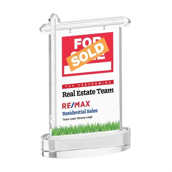 Real Estate VividPrint™ Award on Alberton Base - Clear... from ASI 84592 St Regis Group / St Regis