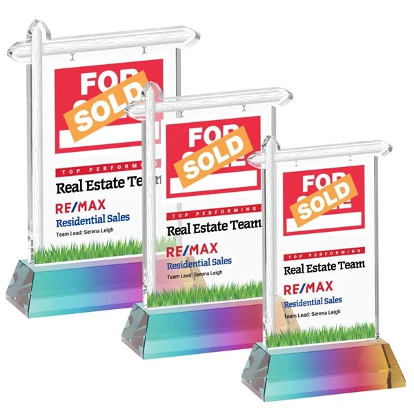 Real Estate VividPrint™ Award on Hartford Base - Prismatic... from ASI 84592 St Regis Group / St Regis