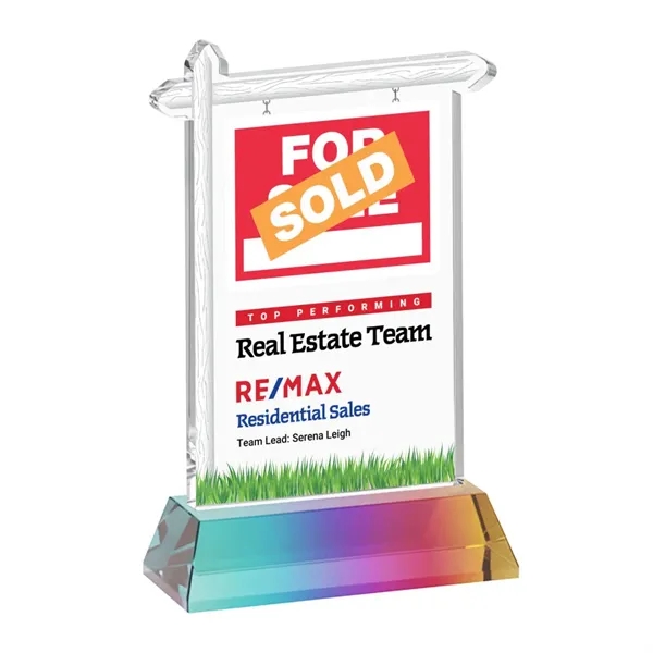 Real Estate VividPrint™ Award on Hartford Base - Prismatic... from ASI 84592 St Regis Group / St Regis