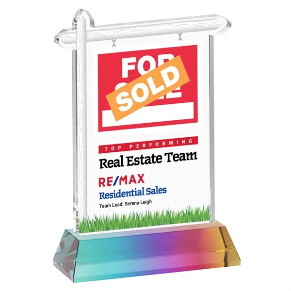 Real Estate VividPrint™ Award on Hartford Base - Prismatic... from ASI 84592 St Regis Group / St Regis