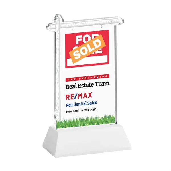 Real Estate VividPrint™ Award on Hartford Base - White... from ASI 84592 St Regis Group / St Regis