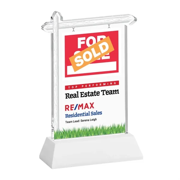 Real Estate VividPrint™ Award on Hartford Base - White... from ASI 84592 St Regis Group / St Regis