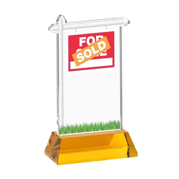 Real Estate VividPrint™ Award on Hartford Base - Amber... from ASI 84592 St Regis Group / St Regis