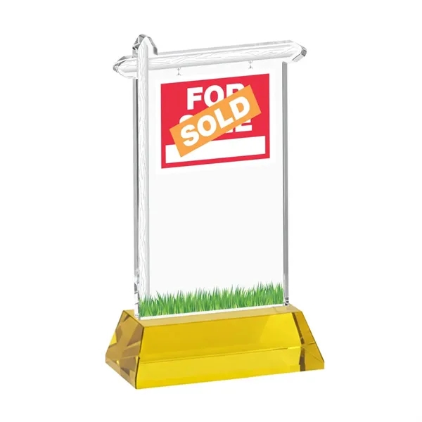 Real Estate VividPrint™ Award on Hartford Base - Gold... from ASI 84592 St Regis Group / St Regis