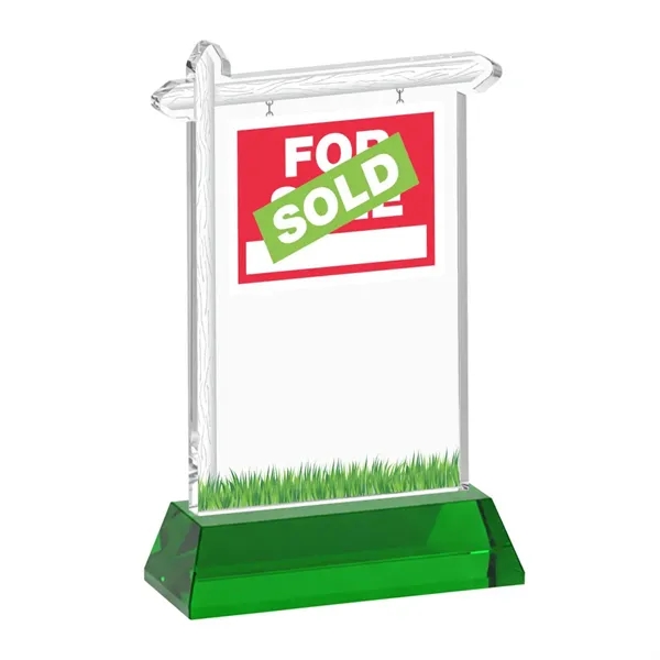 Real Estate VividPrint™ Award on Hartford Base - Green... from ASI 84592 St Regis Group / St Regis