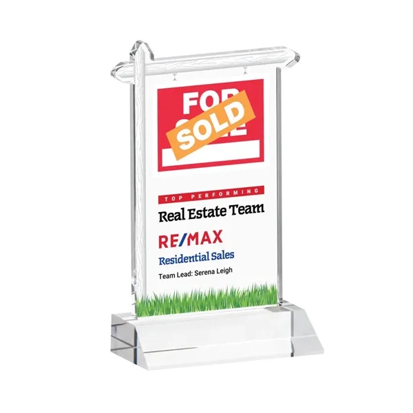 Real Estate VividPrint™ Award - Clear... from ASI 84592 St Regis Group / St Regis